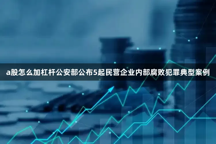 a股怎么加杠杆公安部公布5起民营企业内部腐败犯罪典型案例